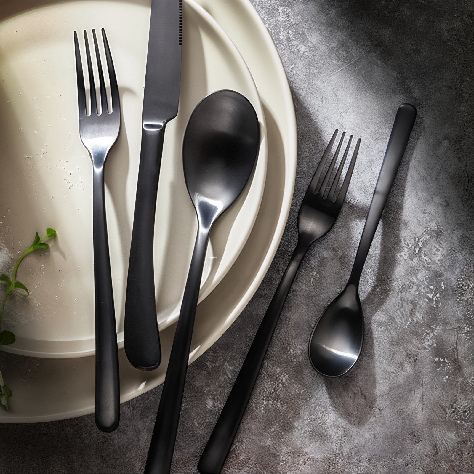 ONYX FLATWARE SET