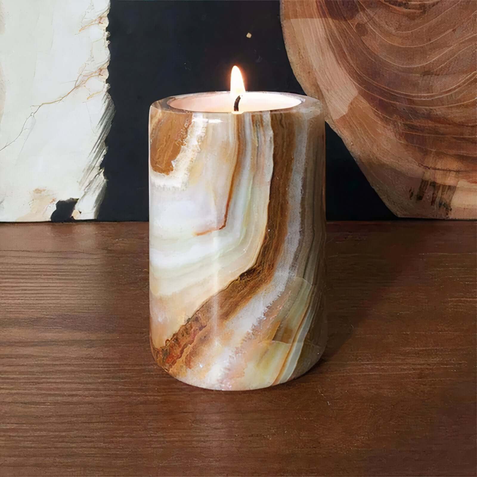 GUSTA CANDLE HOLDER