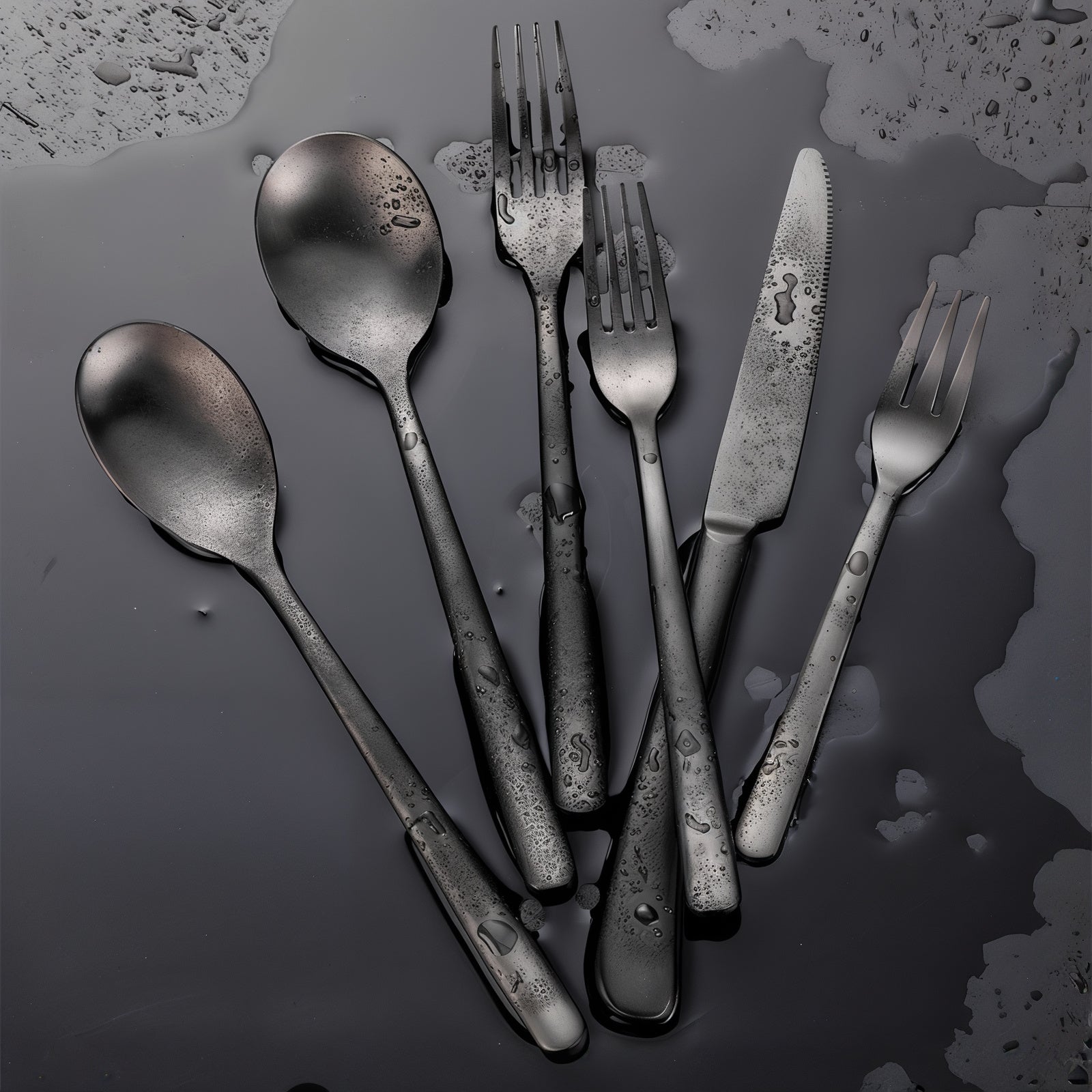 ONYX FLATWARE SET